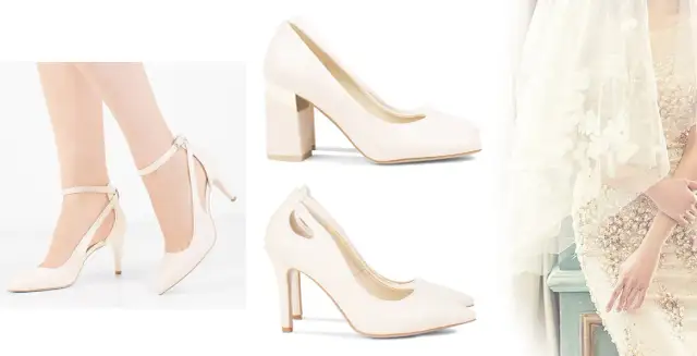 Jakie buty do sukni ślubnej ivory? Idealne kolory i style, które oczarują