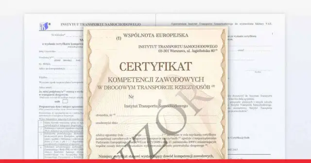 Kurs na przewóz rzeczy: Pytania i odpowiedzi na egzamin