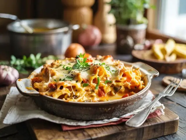 Jak długo i w jakiej temp. piec zapiekankę makaronową? Poradnik