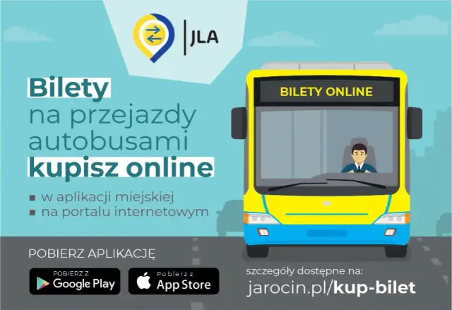 Jarocin: Rozkład jazdy autobusów JLA. Bilety, aplikacje i darmowe kursy!