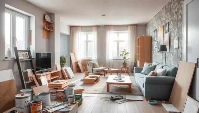 Ile kosztuje generalny remont mieszkania 40m2? Sprawdź, co wpłynie na cenę