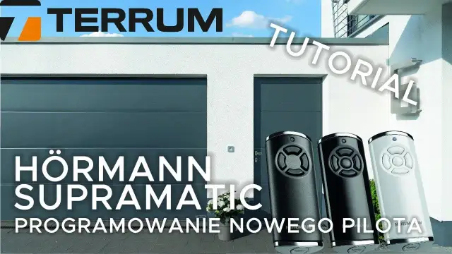 Jak zaprogramować pilot do bramy Hormann bez problemów krok po kroku
