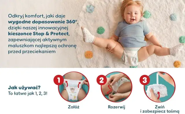 Jak zakładać pampers pants - proste kroki, które ułatwią pieluchowanie