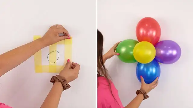 Jak przyczepić balony do ściany bez uszkadzania powierzchni