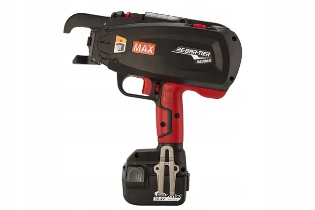 Automatyczna wiązarka do zbrojeń MAX RB398S z akumulatorem.