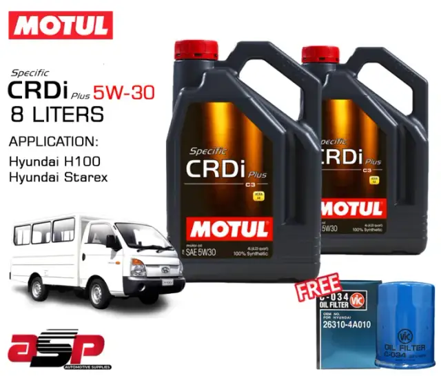 Motul Specific CRDi Plus 5W-30: Idealny dla Hyundai/Kia/Genesis z DPF?