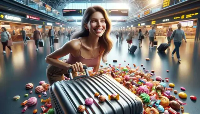 Czy słodycze można przewozić w bagażu podręcznym? Oto zasady!