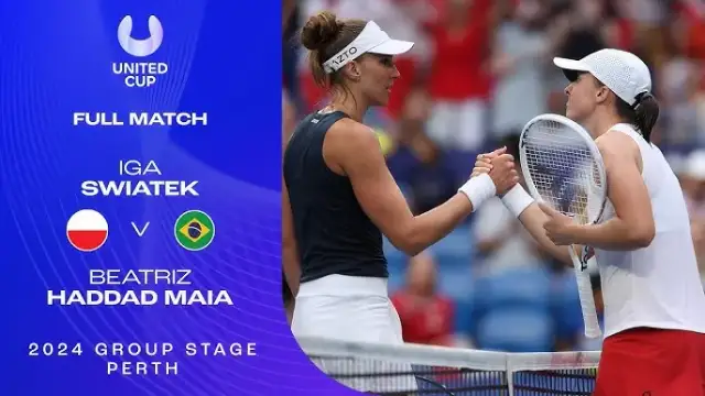 Iga Świątek vs Haddad Maia: Analiza meczu tenisowego, wyniki i kluczowe momenty