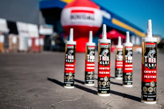 Soudal T-Rex Klej Gold - złoty klej, który chwyta natychmiast i trzyma na zawsze. Idealny do wszystkiego!