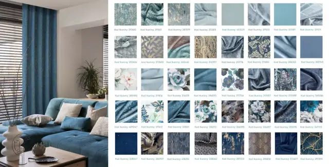 Zasłony do niebieskiej kanapy: Inspiracje i praktyczne porady