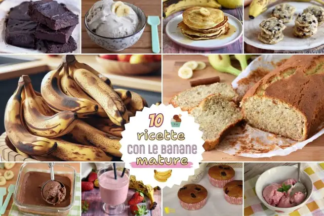 Dessert con banane mature: ricette facili per non sprecarle!