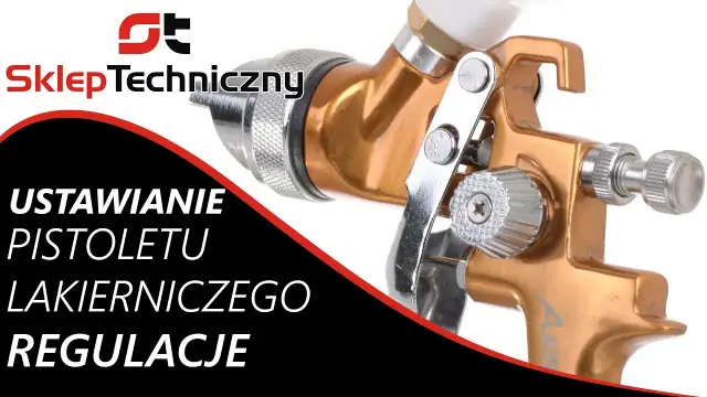 Perfekcyjne malowanie? Jak ustawić pistolet lakierniczy krok po kroku.