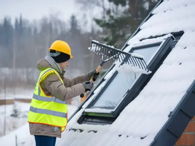 Jak usunąć śnieg z dachu bezpiecznie i skutecznie, unikając uszkodzeń