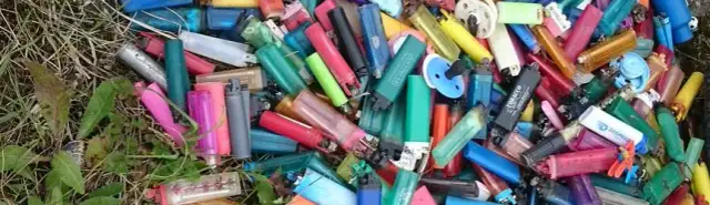 Dónde tirar los mecheros: evita dañar el medio ambiente hoy