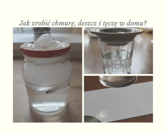 Jak powstaje deszcz? Zrób własny w słoiku! Przewodnik dla dzieci