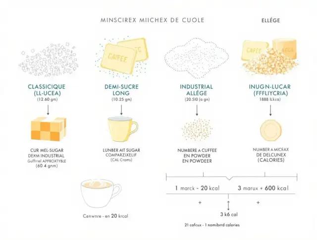 Combien de calories dans un morceau de sucre ? Et les sucres cachés ?