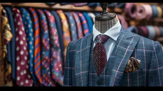 Jak dobrać krawat do marynarki w kratkę i stworzyć elegancką stylizację