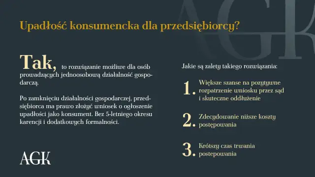 Upadłość konsumencka: Wady, zalety, koszty. Czy warto?