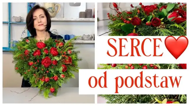 Jak zrobić stroik serce na cmentarz – piękna dekoracja na grób