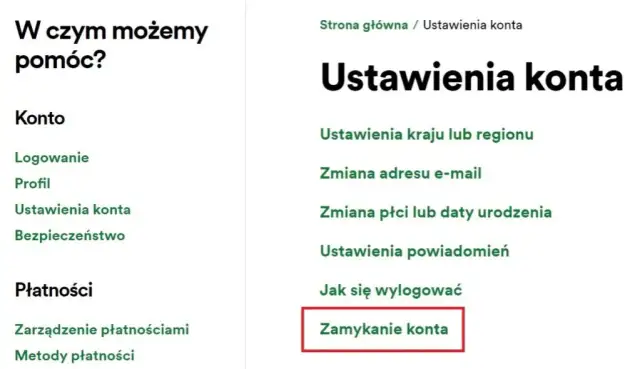 Jak usunąć konto na Spotify i uniknąć utraty danych osobowych
