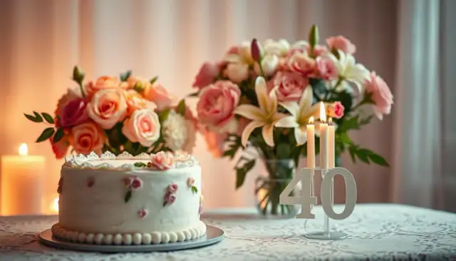 Najpiękniejsze życzenia na 40 urodziny dla niej, które zachwycą
