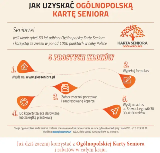 Świętokrzyska karta seniora - jak ją wyrobić i gdzie się zgłosić