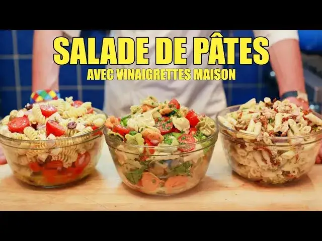 Vinaigrettes exquises pour salade de pâtes : le secret des chefs