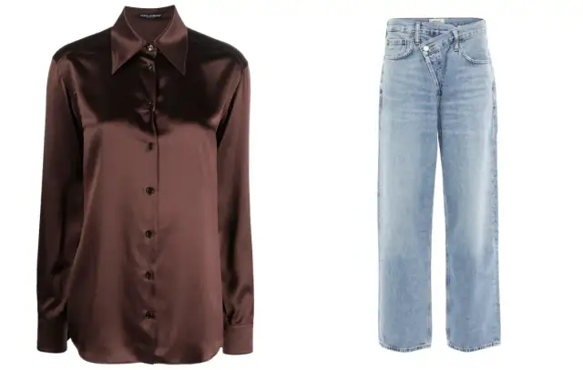 Satynowa koszula stylizacje: jak wyglądać elegancko na każdą okazję