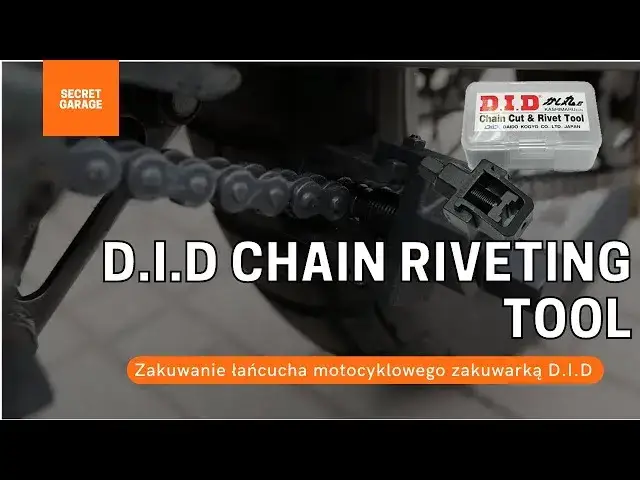 Jak rozpiąć łańcuch motocyklowy? Zakuwarka czy szlifierka?