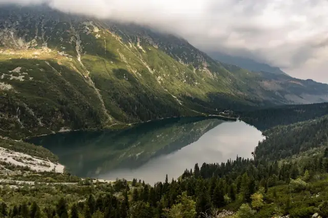 Jak dojść z Doliny Pięciu Stawów do Morskiego Oka - mapa i opis szlaku