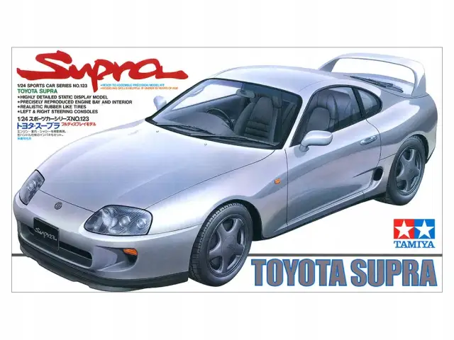 Najlepsze zabawki Toyota Supra - modele i szczegóły dla kolekcjonerów