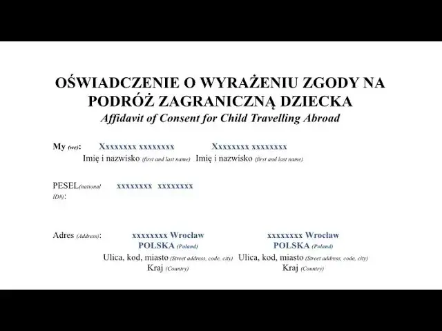 Zgoda na paszport dla dziecka u notariusza: Koszt i alternatywy 2024