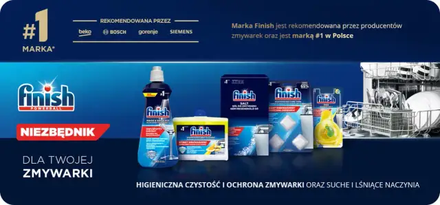 Jak używać Finish Powerball Quantum, aby uniknąć problemów z zmywarką