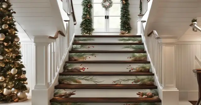 Jak udekorować schody na święta: 7 pomysłów i wskazówek