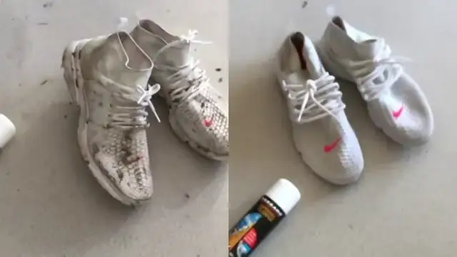 Białe buty z siatki: Jak wyczyścić i uniknąć żółtych zacieków?