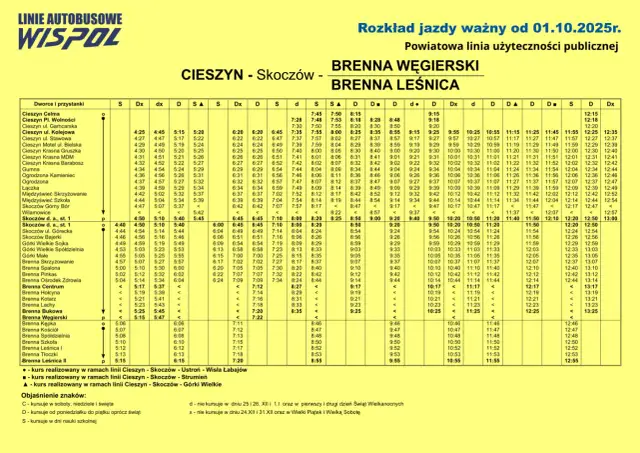 Cieszyn: Rozkład jazdy pociągów i autobusów Wszystko, co musisz wiedzieć