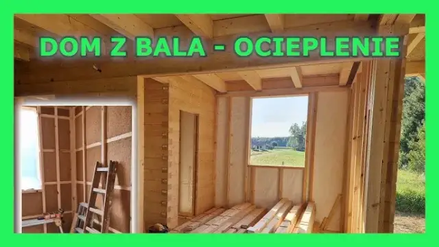 Jaka grubość bala na dom całoroczny, aby uniknąć problemów z izolacją?