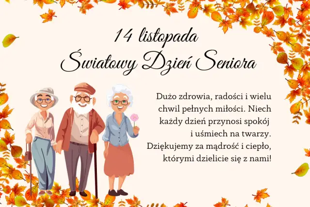 Światowy Dzień Seniora 14 listopada: Jak uczcić i wspierać starszych