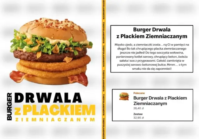 Ile kalorii ma burger drwala? Zaskakujące fakty o jego kaloryczności