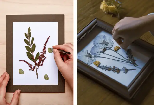 Stwórz ramkę z suszonych kwiatów: poradnik DIY krok po kroku