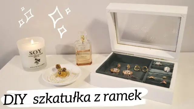 DIY szkatułka na biżuterię: Stwórz unikalny skarb krok po kroku