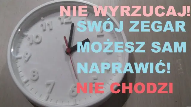 Jak naprawić wskazówki zegarka? Poradnik DIY i koszty