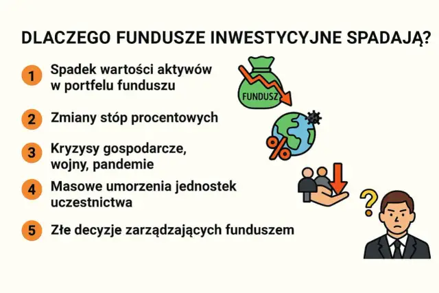 Dlaczego fundusze spadają? Kluczowe przyczyny i jak działać