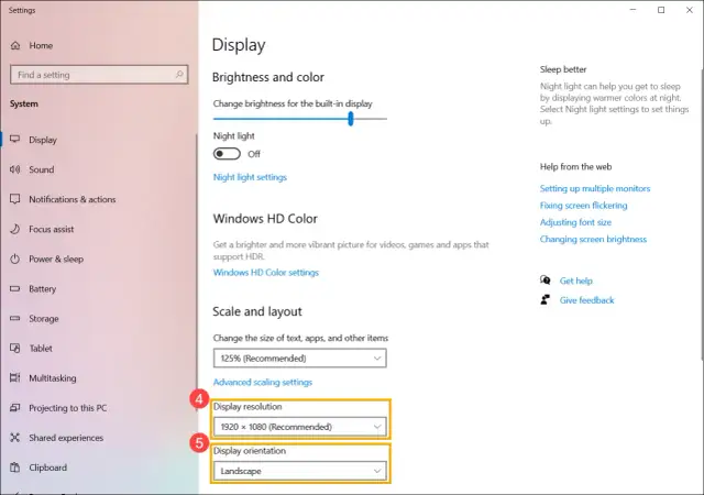 Ustawienia ekranu Windows 11: suwak jasności, rozdzielczość i orientacja. Jak zmienić jasność ekranu Windows 11?