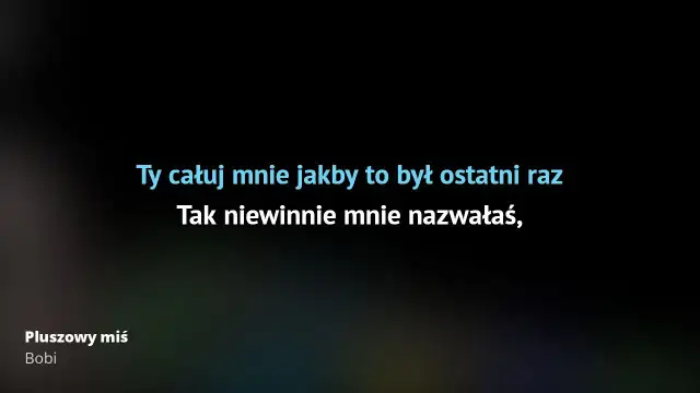 Pokochaj jak pluszowy miś tekst - pełne słowa i emocje piosenki
