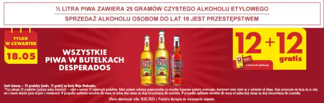 Biedronka promocja piwo 12 12 kiedy? Sprawdź, co przegapiłeś!