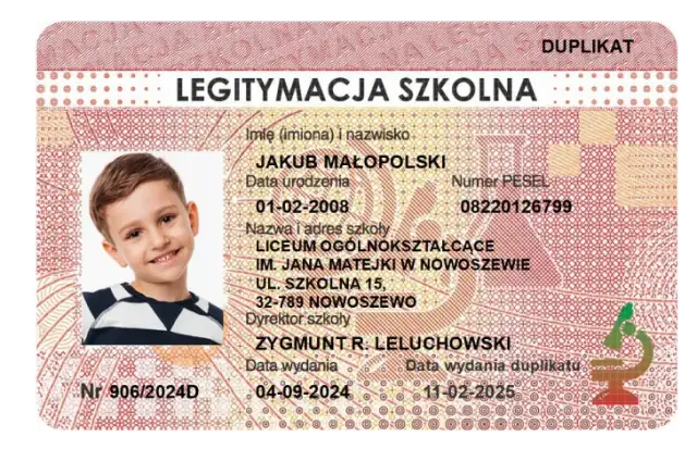 Gdzie jest numer legitymacji szkolnej? Znajdź go na każdej wersji!