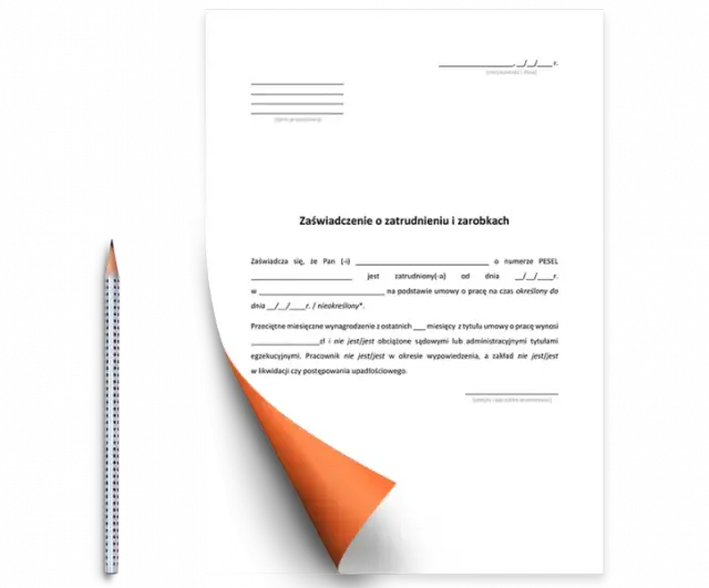Jak napisać zaświadczenie o zatrudnieniu pracownika - krok po kroku