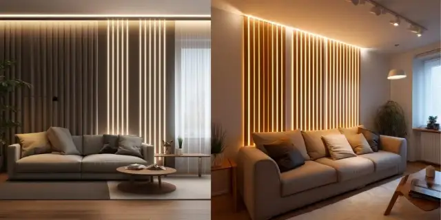 Lamele z LED: Jak podświetlić ścianę? Poradnik eksperta