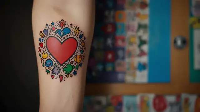 Tatuaże męskie o dzieciach: Znaczenie i popularne wzory dla ojców